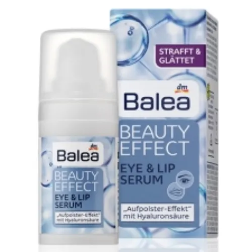 Balea Beauty Effect, Eye & Lip  Serum (Serum pod oczy i na usta)