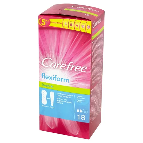 Carefree FlexiForm Fresh, Wkładki higieniczne