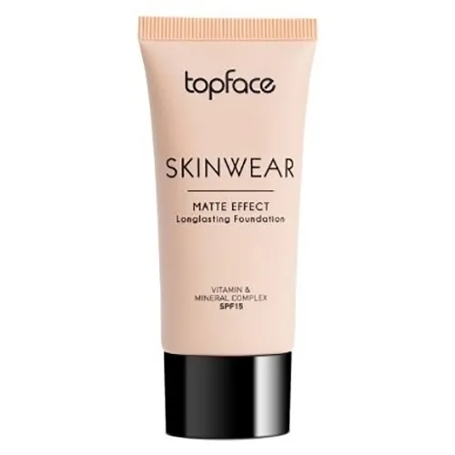Topface Skinwear Matte Effect Foundation SPF15 (Długotrwały podkład do twarzy)