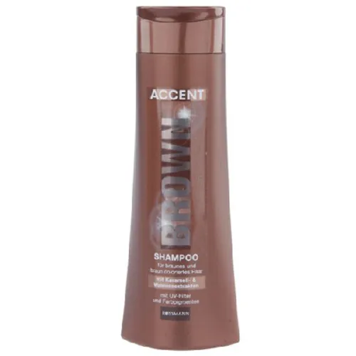 Rossmann Accent, Brown, Szampon dla włosów brąz i farbowanych na brąz