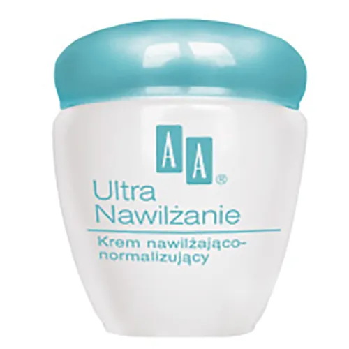AA Ultra Nawilżanie, Krem nawilżająco-normalizujący do cery normalnej i mieszanej