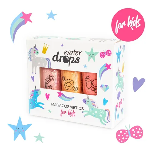 Maga Water Drops Kids, Lakiery wodne dla dzieci