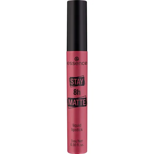 Essence Stay 8 H Matte Liquid Lipstick (Matowa pomadka w płynie)
