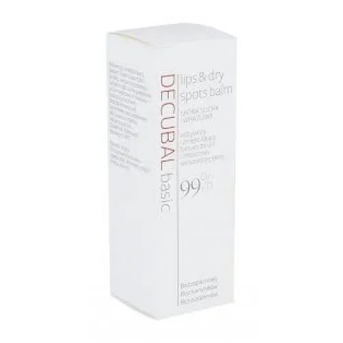 Decubal Basic Lips & Dry Spots Balm (Odżywczy i zmiękczający balsam do ust i miejscowo wysuszonej skóry 99%)