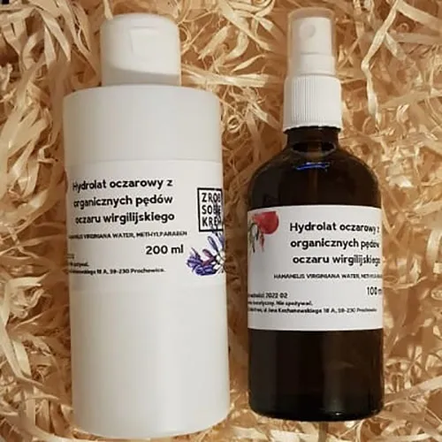Zrób sobie krem Hydrolat z liści oczaru organiczny