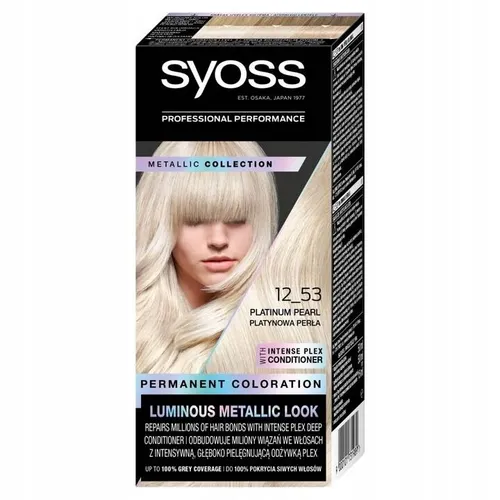 Syoss Metallic Collection, Permamant Coloration (Trwała farba do włosów (różne kolory))