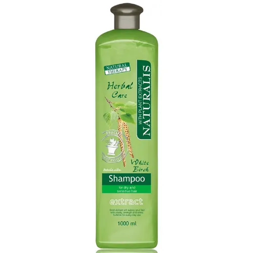 Naturalis Essences, Herbal Care White Birch Shampoo Dry & Sensitive Hair (Szampon do włosów brzozowy)