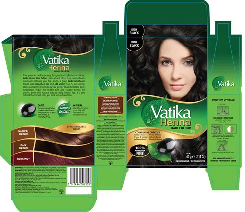 Dabur Vatika, Henna, Farba do włosów - 2