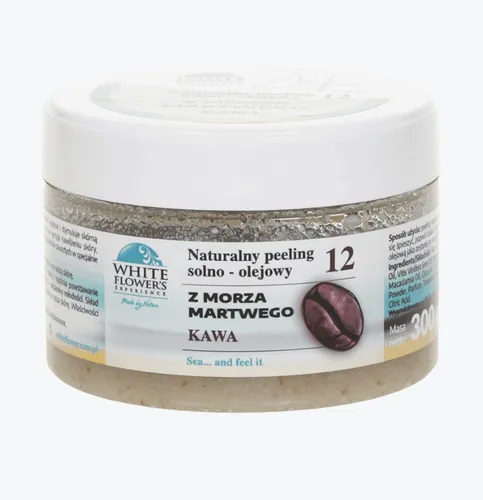White Flower's Experience Naturalny peeling solno - olejowy z Morza Martwego `Kawa`