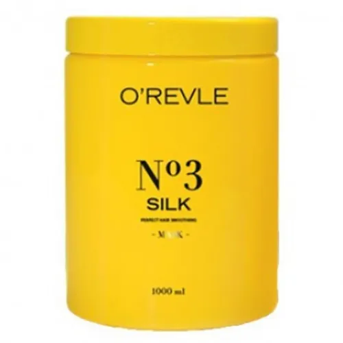 O'revle No. 3 Silk Mask (Maska wygładzająca do włosów suchych, matowych ułatwiająca rozczesywanie)