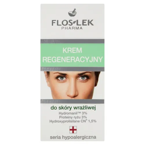 Floslek Pharma, Seria Hypoalergiczna, Krem regeneracyjny do skóry wrażliwej