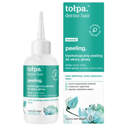 Tołpa Dermo Hair, Trychologiczny peeling do skóry głowy