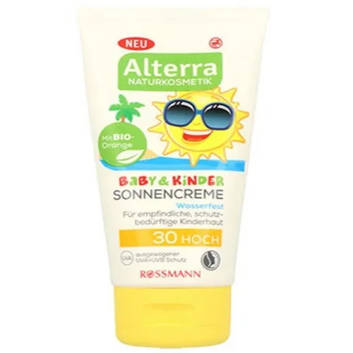 Alterra Przeciwsłoneczny krem dla niemowląt i dzieci SPF 30