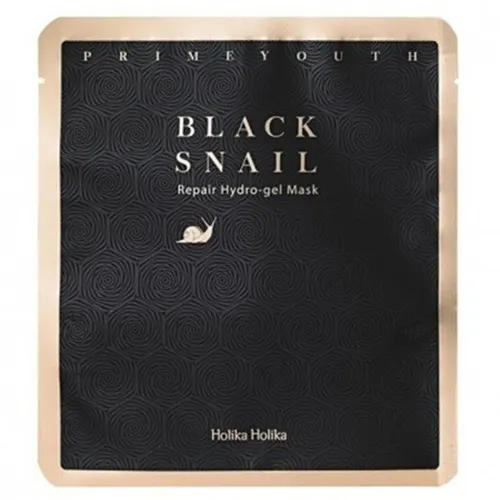 Holika Holika Prime Youth, Black Snail, Repair Hydro-Gel Mask (Żelowa maska do twarzy)
