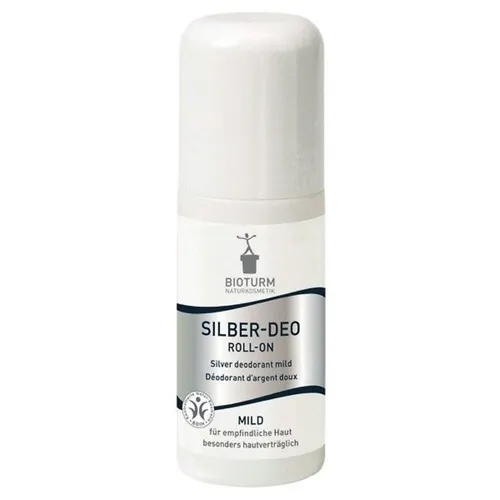 Bioturm Silber-Deo Roll-on Mild (Dezodorant w kulce ze złotem koloidalnym)