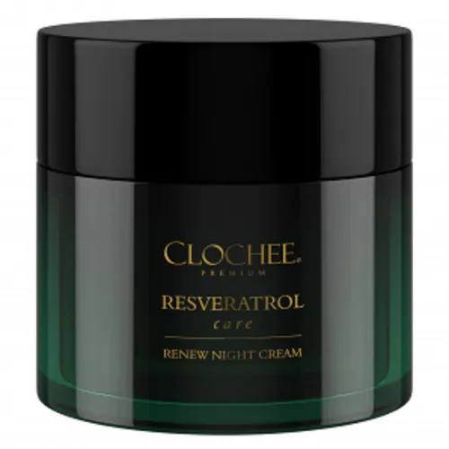 Clochee Premium, Resveratrol Care, Odbudowujący krem na noc