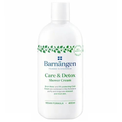 Barnangen Care & Detox Shower Cream (Kremowy żel pod prysznic z wodą brzozową)