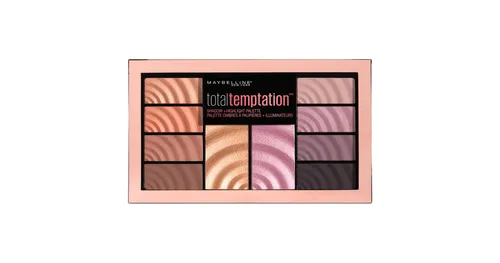 Maybelline New York Total Temptation Palette (Paletka cieni i rozświetlaczy) - 3