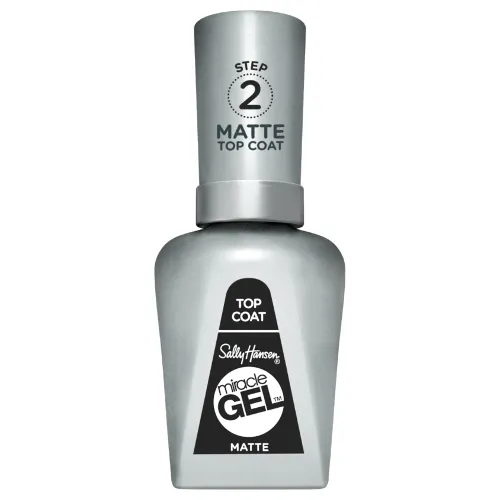 Sally Hansen Miracle Gel Matte Top Coat (Matowy lakier nawierzchniowy) - 1