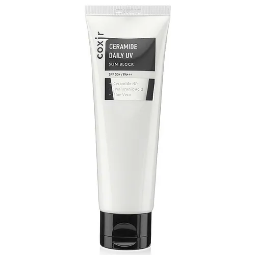Coxir Ceramide Daily UV Sun Block SPF 50+ (Bloker przeciwsłoneczny UVA/UVB z ceramidami)
