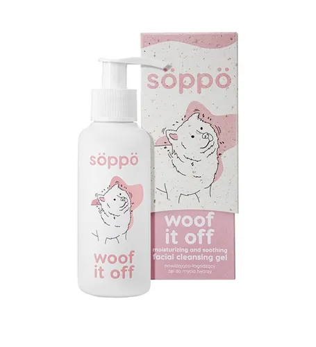 Soppo Woof It Off Facial Cleansing Gel (Delikatnie oczyszczający żel do mycia twarzy)