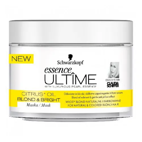 Schwarzkopf Essence Ultime Blond & Bright Mask (Maska do włosów blon)