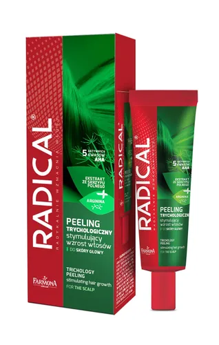 Radical Peeling trychologiczny do skóry głowy stymulujący wzrost włosów