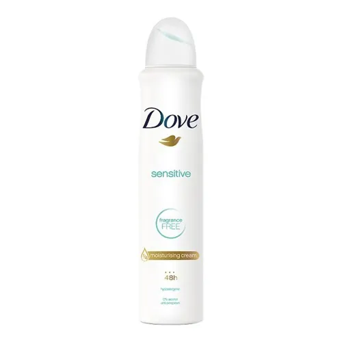 Dove Sensitive, Antyperspirant w sprayu (nowa wersja)
