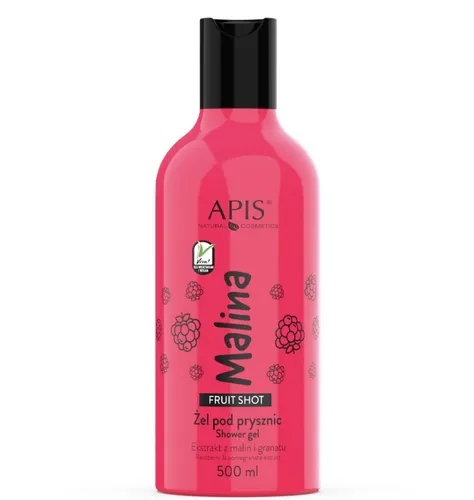 Apis Fruit Shot, Malinowy żel pod prysznic