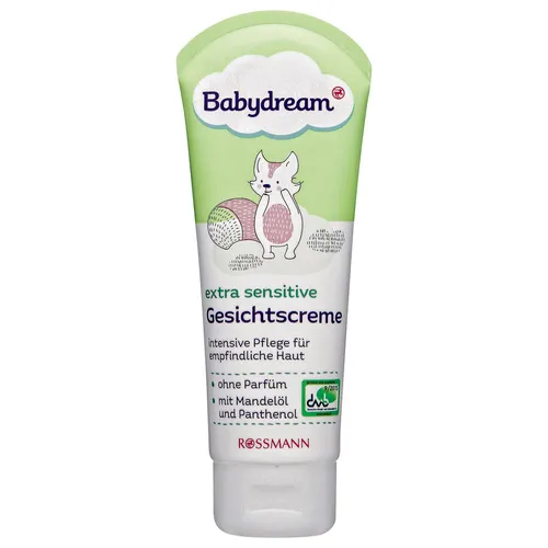 Babydream Extra Sensitive Gesichtscreme (Krem pielęgnacyjny dla niemowląt)