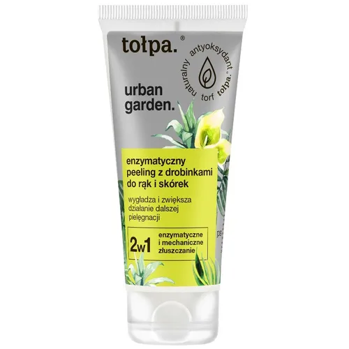 Tołpa Urban Garden, Enzymatyczny peeling z drobinkami do rąk i skórek