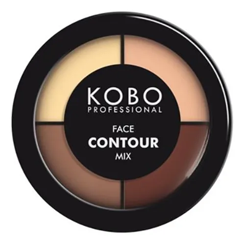 Kobo Professional Face Contour Mix (Zestaw kremowych podkładów do konturowania twarzy) - 1