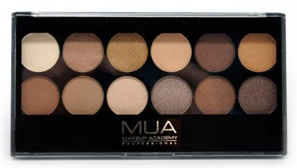 Make Up Academy (MUA) 12 Shade Palette (Paleta cieni do powiek)