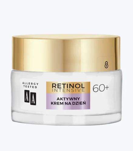 AA Retinol Intensive, Aktywny krem na dzień 60+ `Redukcja zmarszczek i regeneracja` - 1