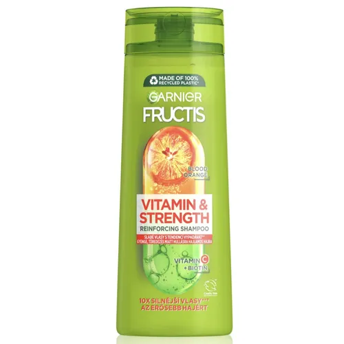 Garnier Fructis, Vitamin & Strength, Wzmacniający  szampon do włosów zniszczonych