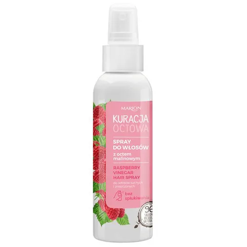 Marion Kuracja octowa, Spray do włosów z octem malinowym