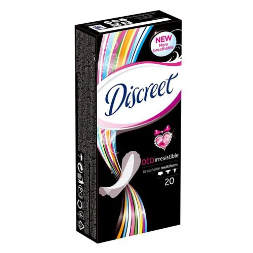 Discreet Deo, Irresistible Beathable Multiform (Wkładki higieniczne)