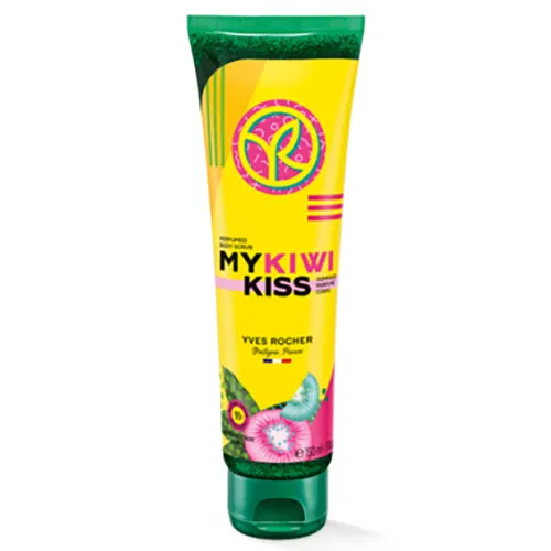 Yves Rocher My Kiwi Kiss, Perfumed Body Scrub (Peeling do ciała)