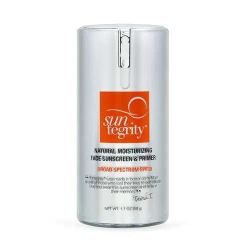 Suntegrity Skincare Natural Moisturizing Face Sunscreen & Primer Broad Spectrum SPF 30 (Krem ochronny)