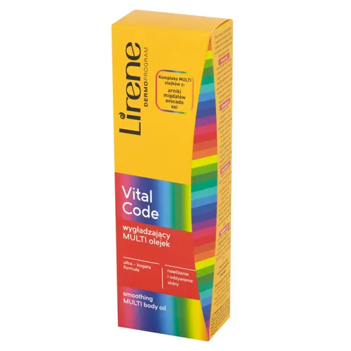 Lirene Dermoprogram Vital Code, Multi olejek wygładzający