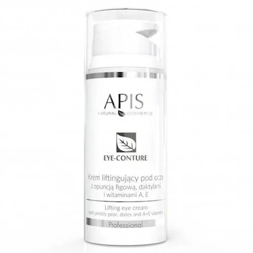 Apis Eye-Conture, Lifting Eye Cream With Prickly Pear, Dates And A, E Vitamins (Liftingujący krem pod oczy z opuncją figową, daktylami i witaminami A, E)