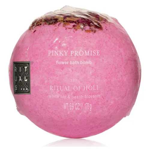 Rituals The Ritual of Holi, Pinky Promise Flower Bath Bomb (Kula do kąpieli)