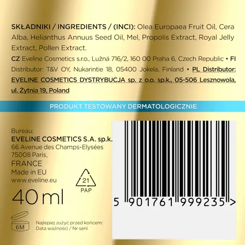 Eveline Cosmetics Egyptian Miracle, Krem - ratunek do twarzy, ciała i włosów - 4