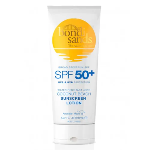Bondi Sands Coconut Beach Sunscreen Lotion SPF 50+ (Emulsja do opalania z filtrem SPF 50+ do twarzy)