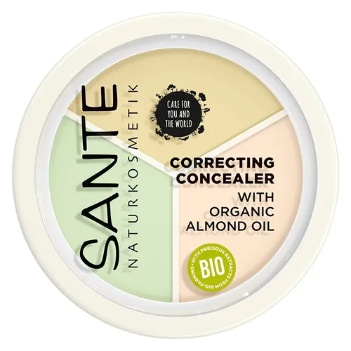 Sante Naturkosmetik Correcting Concealer (Zestaw kremowych kamuflaży) - 1
