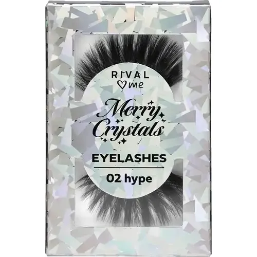 Rival Loves Me Merry Crystals, Lashes 02 Hype (Sztuczne rzęsy)
