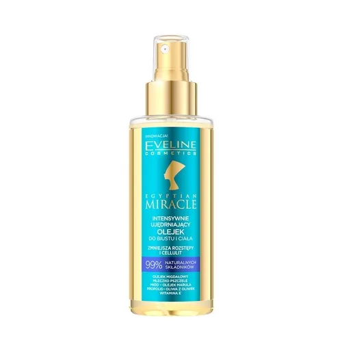 Eveline Cosmetics Egyptian Miracle, Ujędrniajacy olejek do biustu i całego ciała - 1