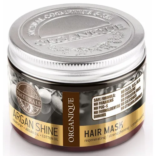 Organique Argan Shine, Hair Mask (Maska spa do włosów suchych, matowych i wrażliwej skóry głowy) - 2