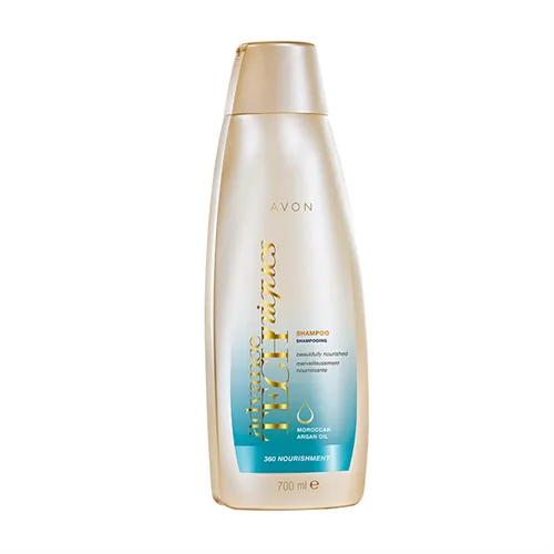 Avon Advance Techniques, Beautifully Nourishment [360 Nourishment] Maroccan Argan Oil (Szampon z olejkiem arganowym do suchych włosów `Pełne odżywienie`) - 1