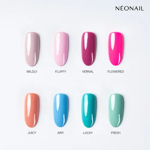 NeoNail Simple, Fruity Collection One Step Color Protein (Lakier hybrydowy 3 w 1 z odżywczymi proteinami) - 2